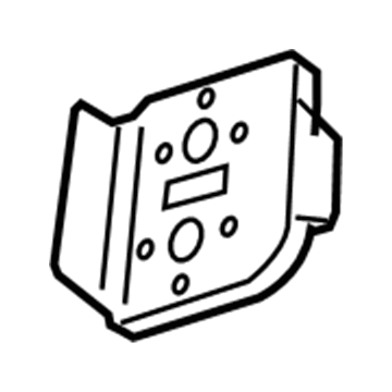 Jeep 55394200AB Striker Reinforcement