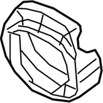 Jeep 7FV16TX7AA Lower Shroud