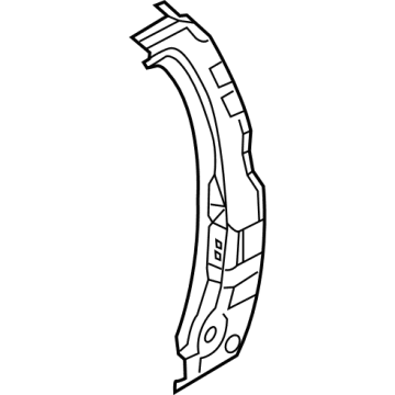 Ram 68608996AA Rear Pillar Reinforcement