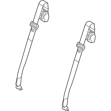 Jeep 1EY841D1AE Retractor Assembly