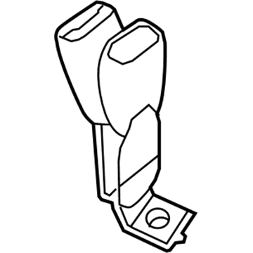 Jeep 1EY441J3AA Buckle End