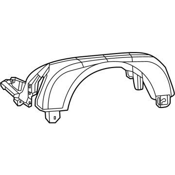 Jeep 6PL93TX7AA Upper Column Cover