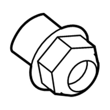 Jeep 6509769AA Wheel Nut
