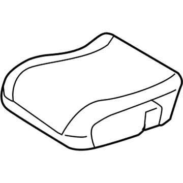 Dodge Ram 1500 Center Console Base - 1GE831D5AA