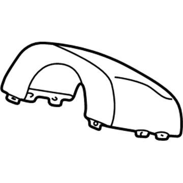 Chrysler 300M Steering Column Cover - LJ79WL8