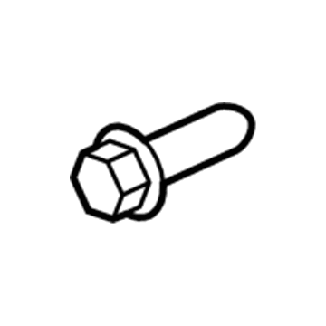 Dodge 6104615AA Splash Guard Screw