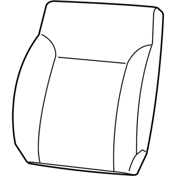 Dodge 1ER081DVAA Seat Back Cover