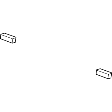 Jeep 55360509AA Quarter Glass Spacer