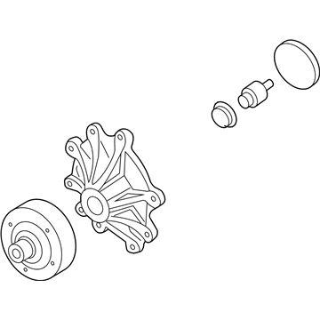 Jeep 53022189AH Water Pump Assembly