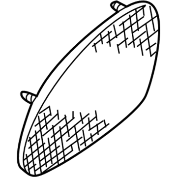 Chrysler SX88WL5AA Speaker Grille