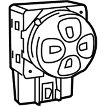 Dodge 68516077AA Lumbar Switch
