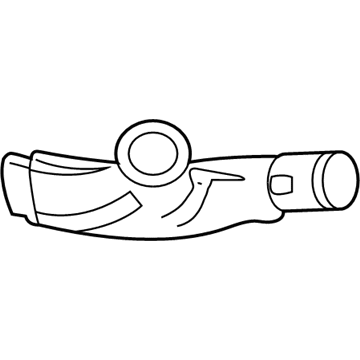 Mopar 4596287AB Floor Duct, Center