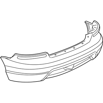 Dodge 1CR60TZZAE Bumper Cover