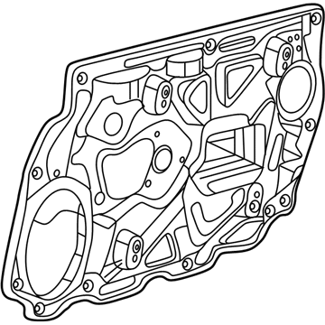Mopar 68104170AA Carrier Assembly, Front Passenger Side Mopar 68104170AA Carrier Assembly, Front Passenger Side