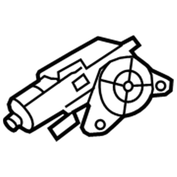 Chrysler 68021446AA Window Motor