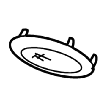 Jeep 4874296AB Speaker Grille