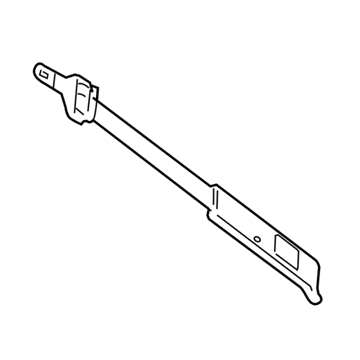 Dodge 5GW301D5AC Center Seat Belt