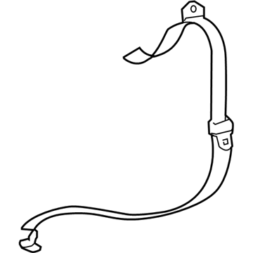 Dodge 1JH681D5AA Outer Belt Assembly