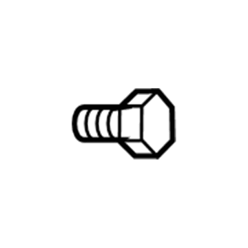 Dodge 5096259AA Center Buckle Bolt
