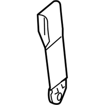 Dodge 1DL89XDHAA Seat Belt Reinforcement