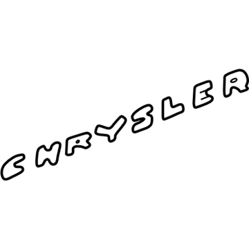 Chrysler 4805060 Nameplate