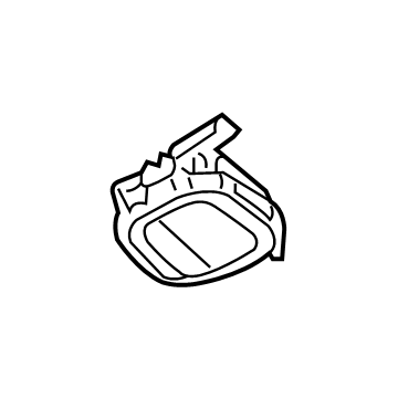 Chrysler 68318293AA Puddle Lamp