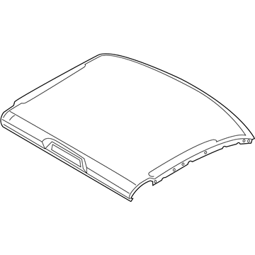 Ram 55372215AE Roof Panel
