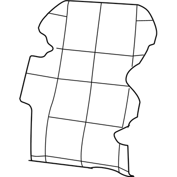 Dodge 1HV331S3AA Seat Back Cover