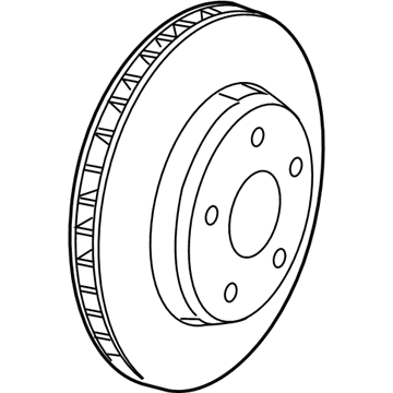 Jeep 68254087AB Rotor