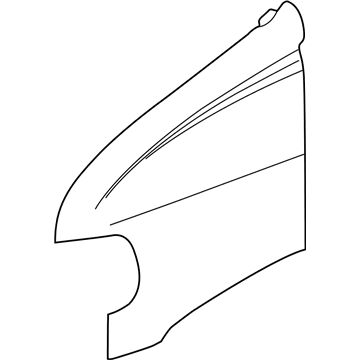 Dodge 55346552AD Front Fender