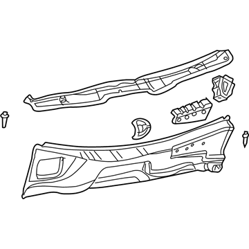 Jeep 55135451AD Panel - Cowl And Plenum