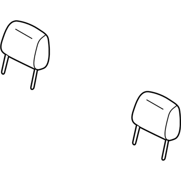 Dodge YB241L5AA Headrest