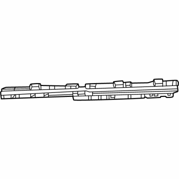 Jeep 7FT53PS4AB Upper Molding