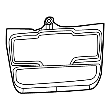 Jeep 7FT59TX7AA Center Bezel