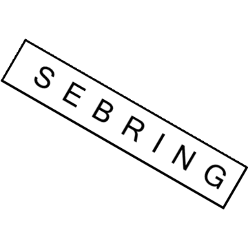 Chrysler 5152004AA Nameplate