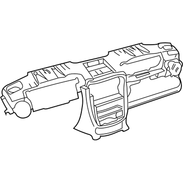 Chrysler 1AC781DVAA Instrument Panel