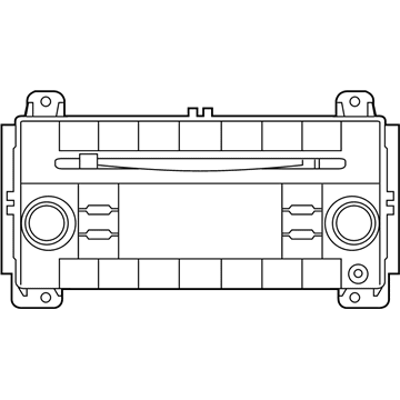 Jeep 5091193AC Radio
