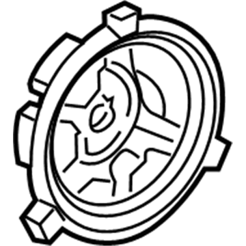 Jeep 5091020AC Rear Driver Speaker