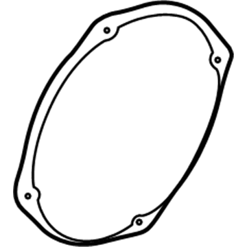 Jeep 5091019AB Front Driver Speaker