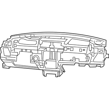 Dodge 1YD741X9AC Instrument Panel