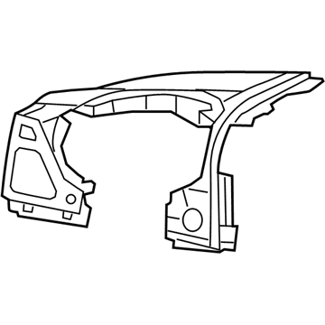 Dodge 1SX93DX9AC Upper Pad