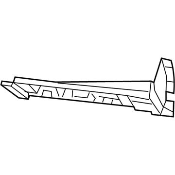 Mopar 1SR06DX9AC Trim Bezel, Black, Lower