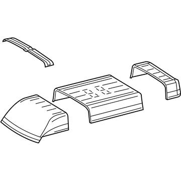 Dodge 5134038AA Roof Assembly