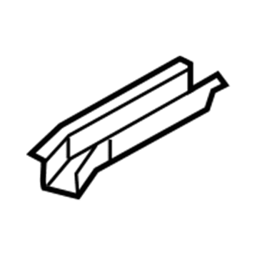 Mopar 5115201AA Rail Extension, Rear Mopar 5115201AA Rail Extension, Rear