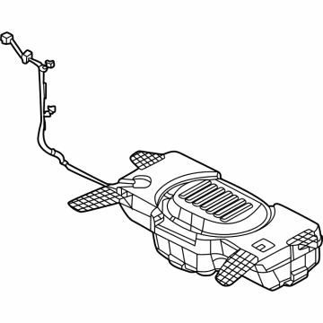 Jeep 68283473AC Woofer