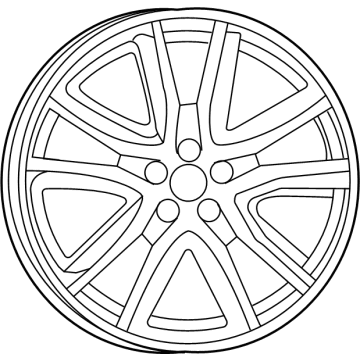 Chrysler 6TR03WASAA Wheel, Alloy