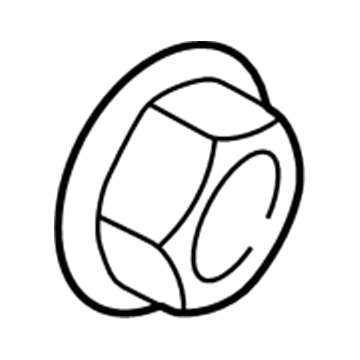 Dodge 6104725AA Power Mirror Nut