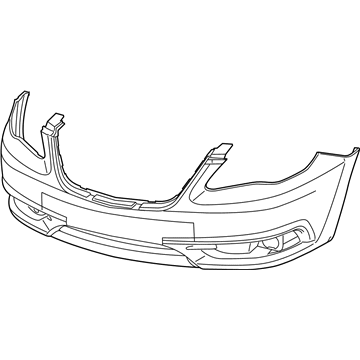 2013 Chrysler 200 Bumper - 68082047AE
