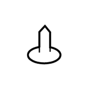 Chrysler 6506161AA Front Shield Screw