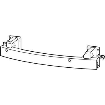 Mopar 5303700AD Impact Bar, Front Mopar 5303700AD Impact Bar, Front